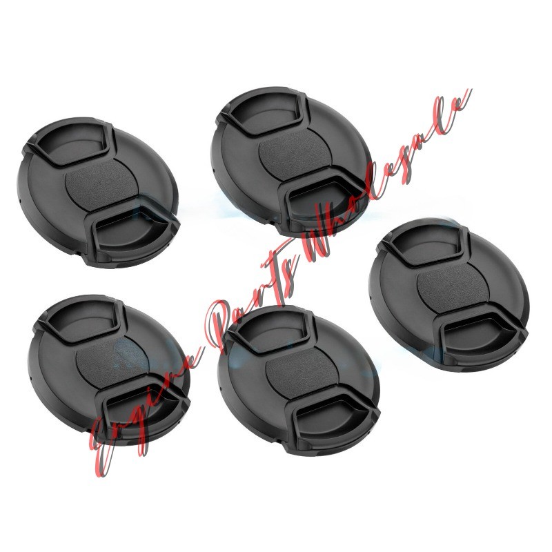 5 Pcs x 62mm Snap-On Front Lens Cap for Fuji Sony Nikon Canon Len "US Seller"