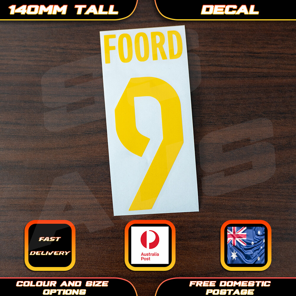 Caitlin Foord Australia Football Soccer Matildas World Cup Style Decal Sticker