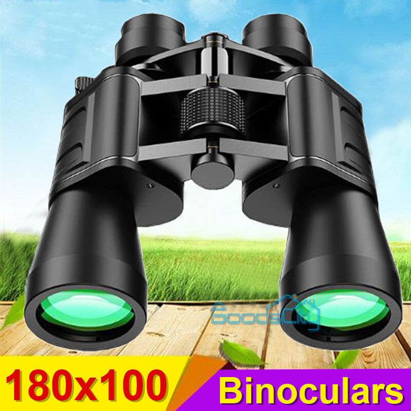 10-180 X 100 Binoculars Multi Coated HD Long Range High Power Waterproof & Case