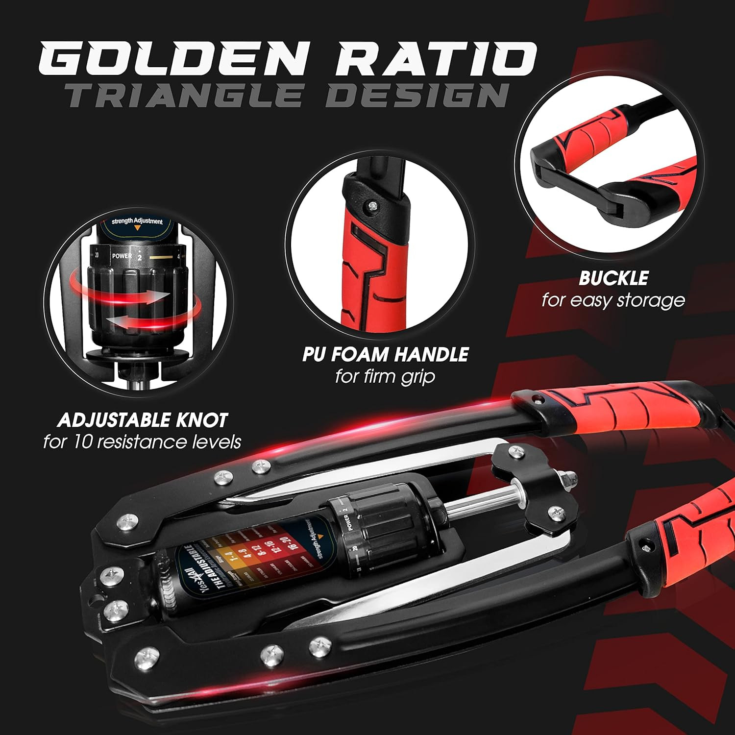 Wrist and Forearm Blaster - Wrist Roller & Forearm Roller for Training, Workout
