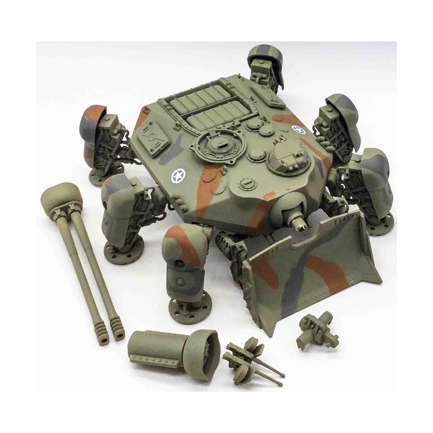 Dust Dust Tactics Allies 1:48 Standard Lo  M7D Heavy Assault Walker/Punishe NM