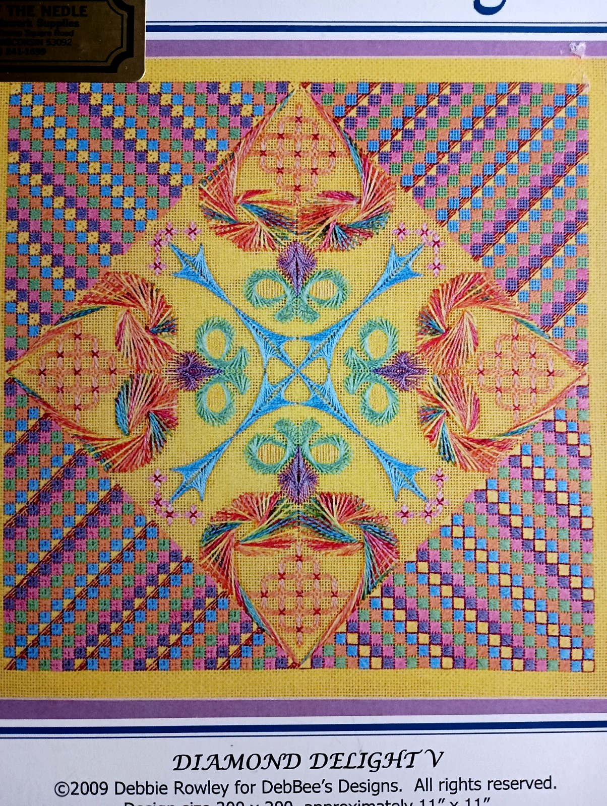 DebBee's Designs - Diamond Delight V - Needlepoint Counted Thread Chart Booklet