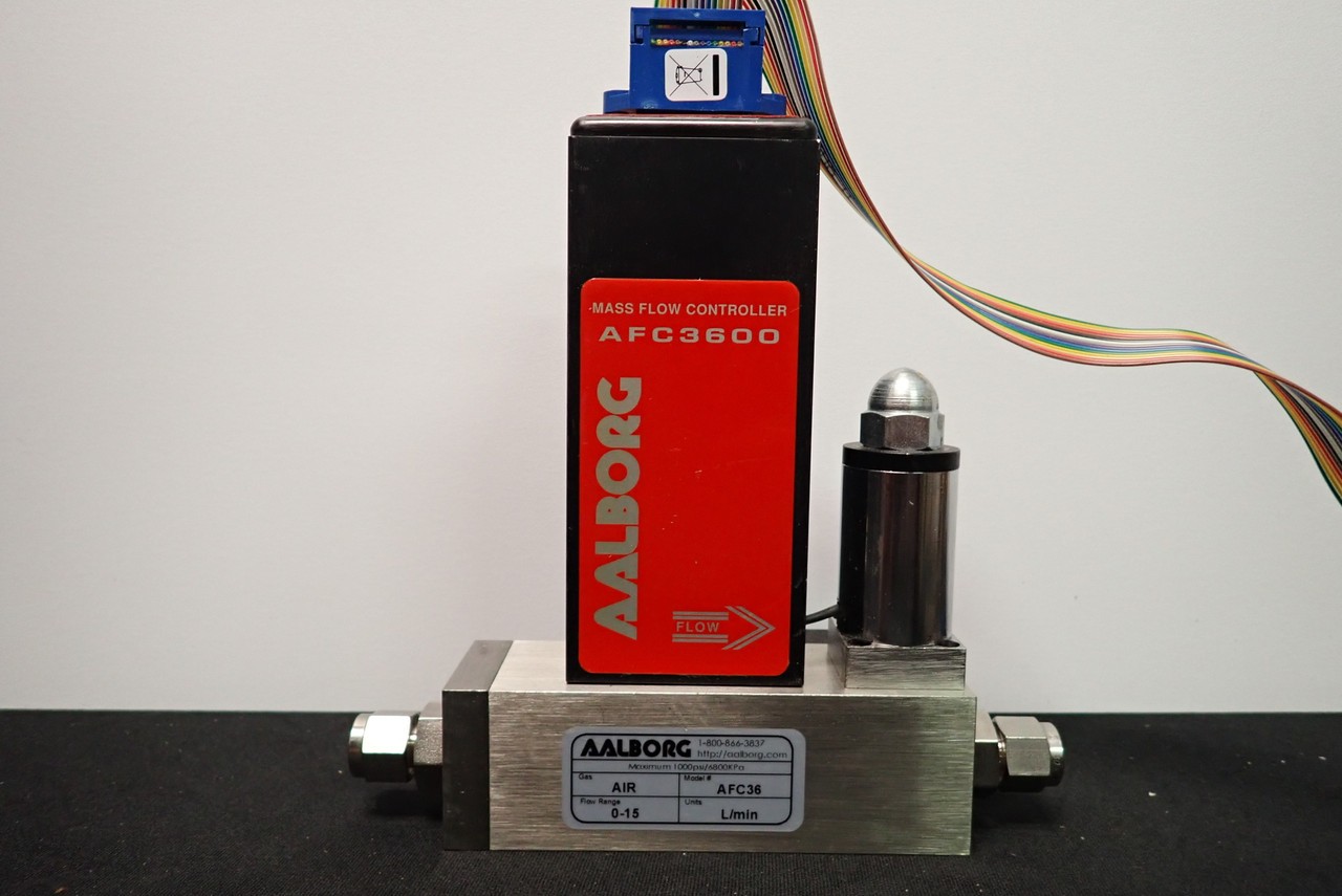 AALBORG AFC3600 Mass Flow Controller Air 0-15 Range