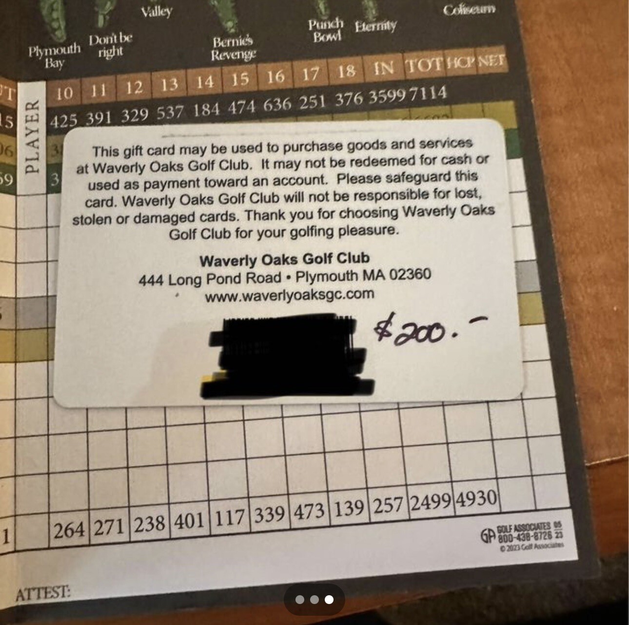Waverly Oaks Gift Cards