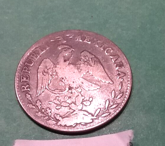 (Pgasteelers1) Mexico 1st Republic 1838 Go PJ 2 Reales KM#374.8 .903 Sil🌠