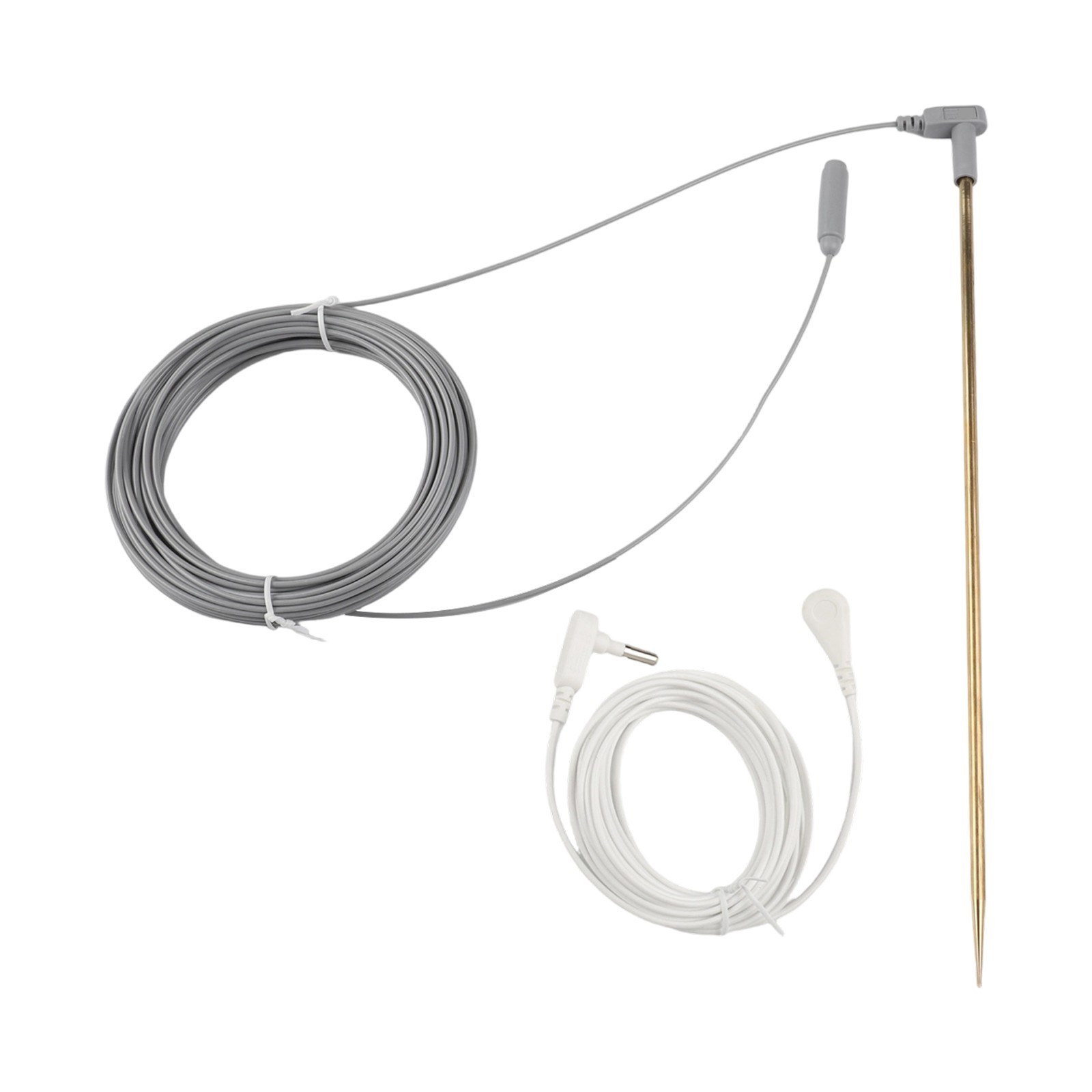 Grounding Rod 30cm Long with Ground Wire for Enhanced Electrical Safety