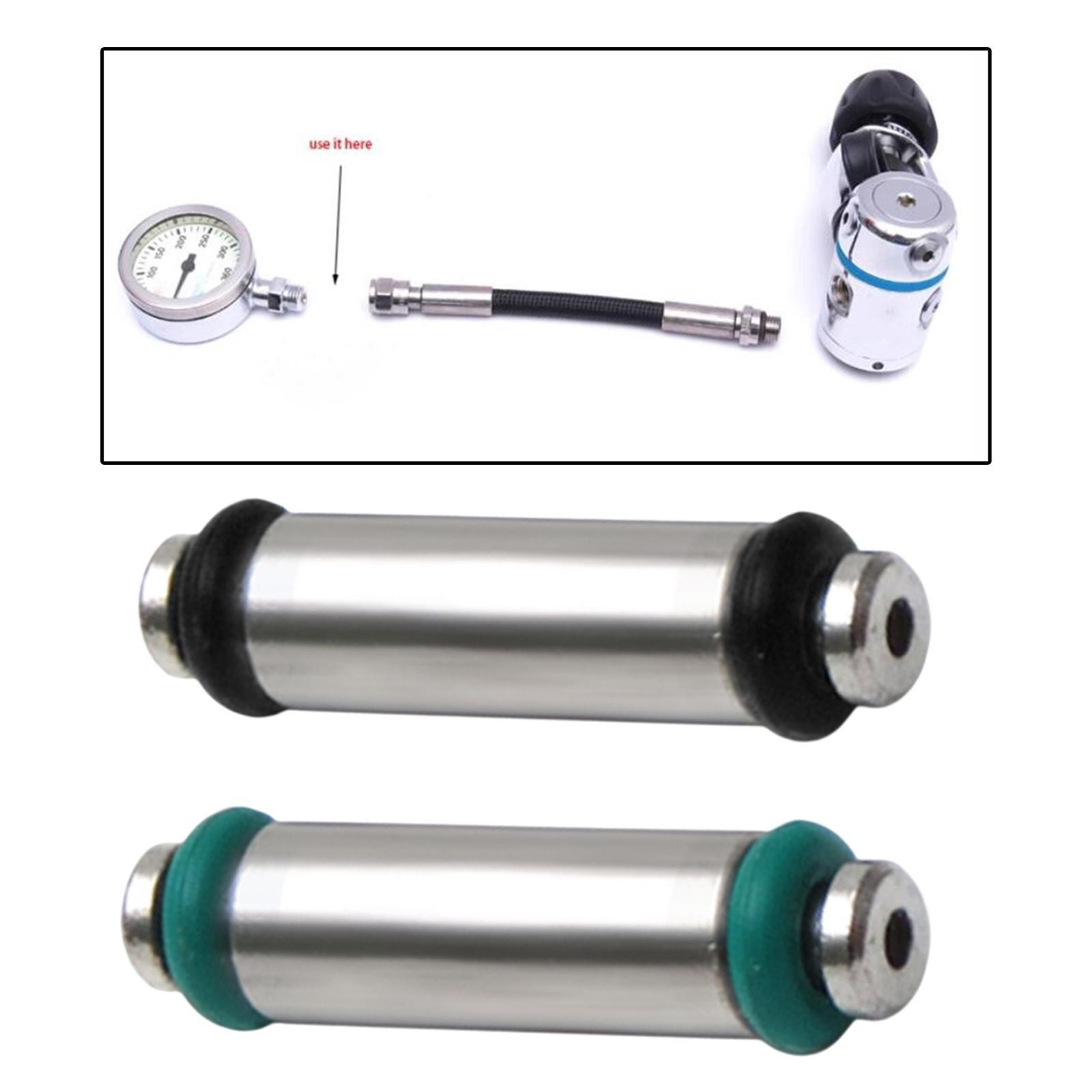 Scuba Diving BCD Inflator Valve Core Pressure Hose Adapter Parts Portable