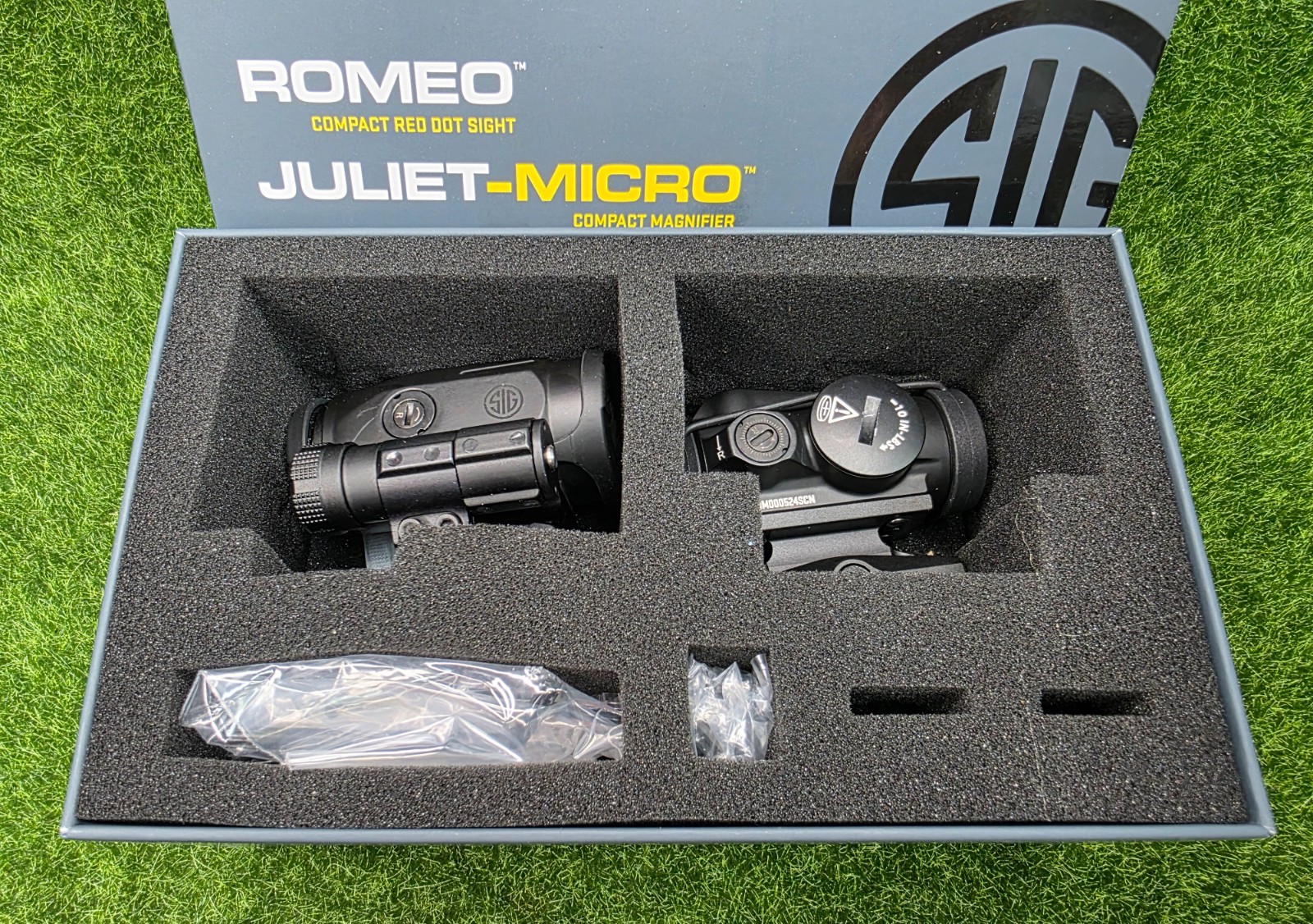 Sig Sauer ROMEO5 Gen II Red Dot & JULIET3-MICRO 3x Rifle Set Combo - SORJ5101