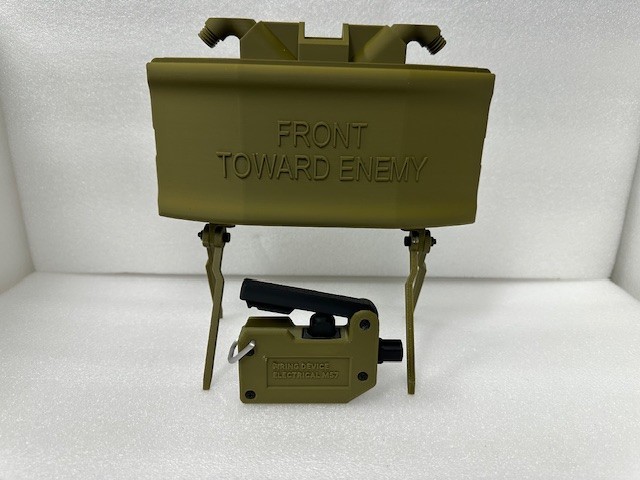 1:1 Scale Claymore Mine Replica Prop with Clacker 3D Print MADE NI USA Realistic