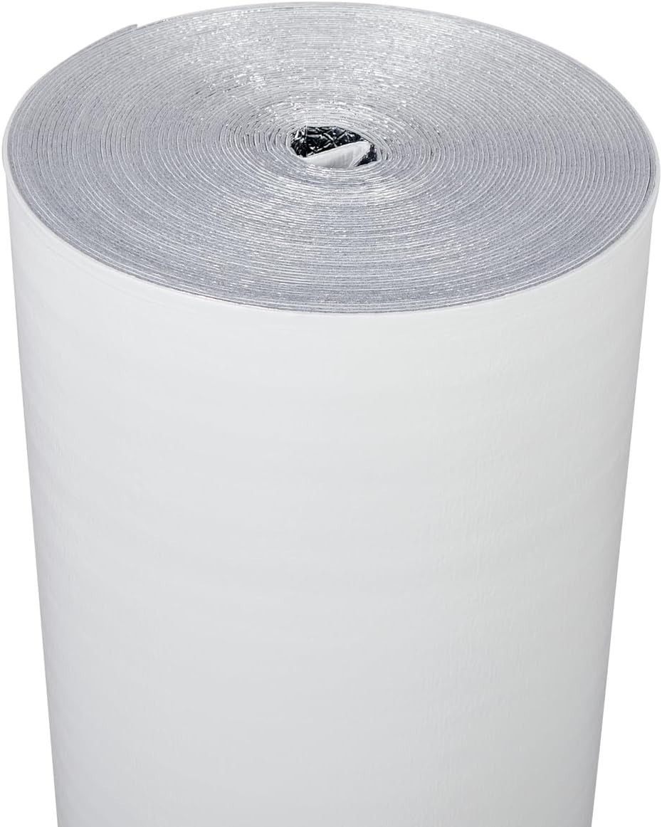USEP 1.5mm 48"x100ft Reflective Insulation 400SF WHITE Foam Core Radiant Barrier