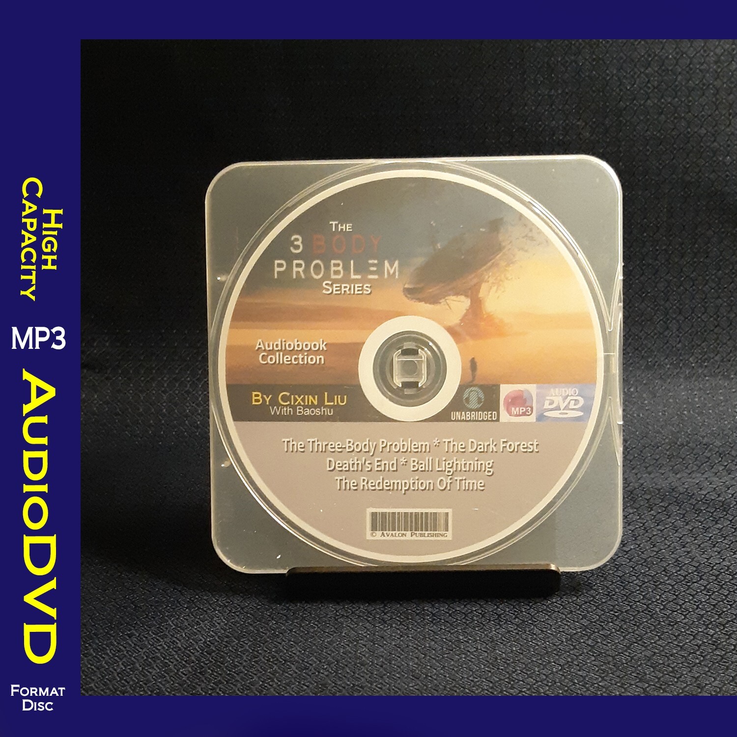 The THREE-BODY PROBLEM Series By Cixin Liu - 5 MP3 Audiobook Collection