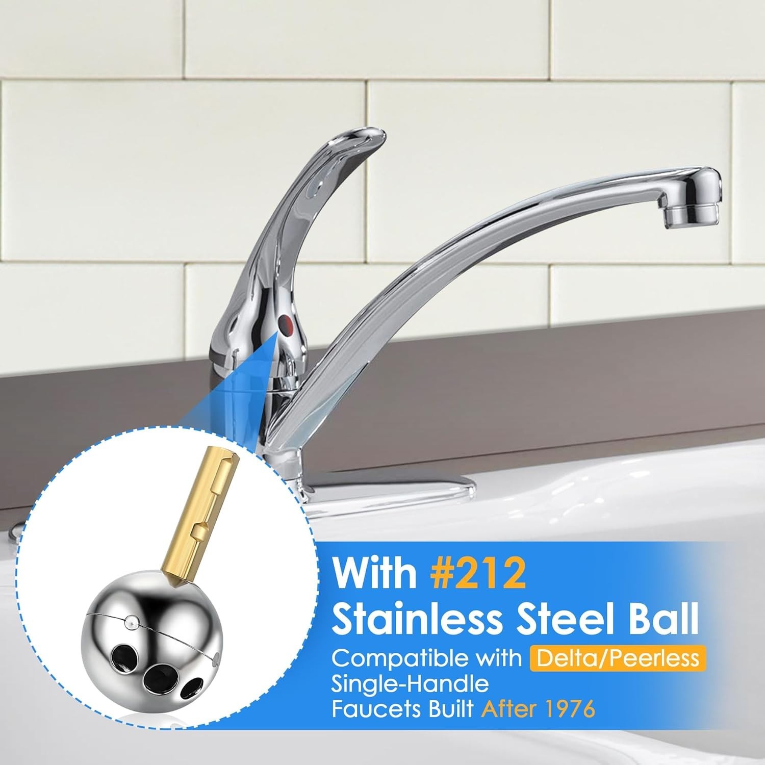 Delta/Peerless Compatible Faucet Repair Kit - Restore Performance Effortlessly