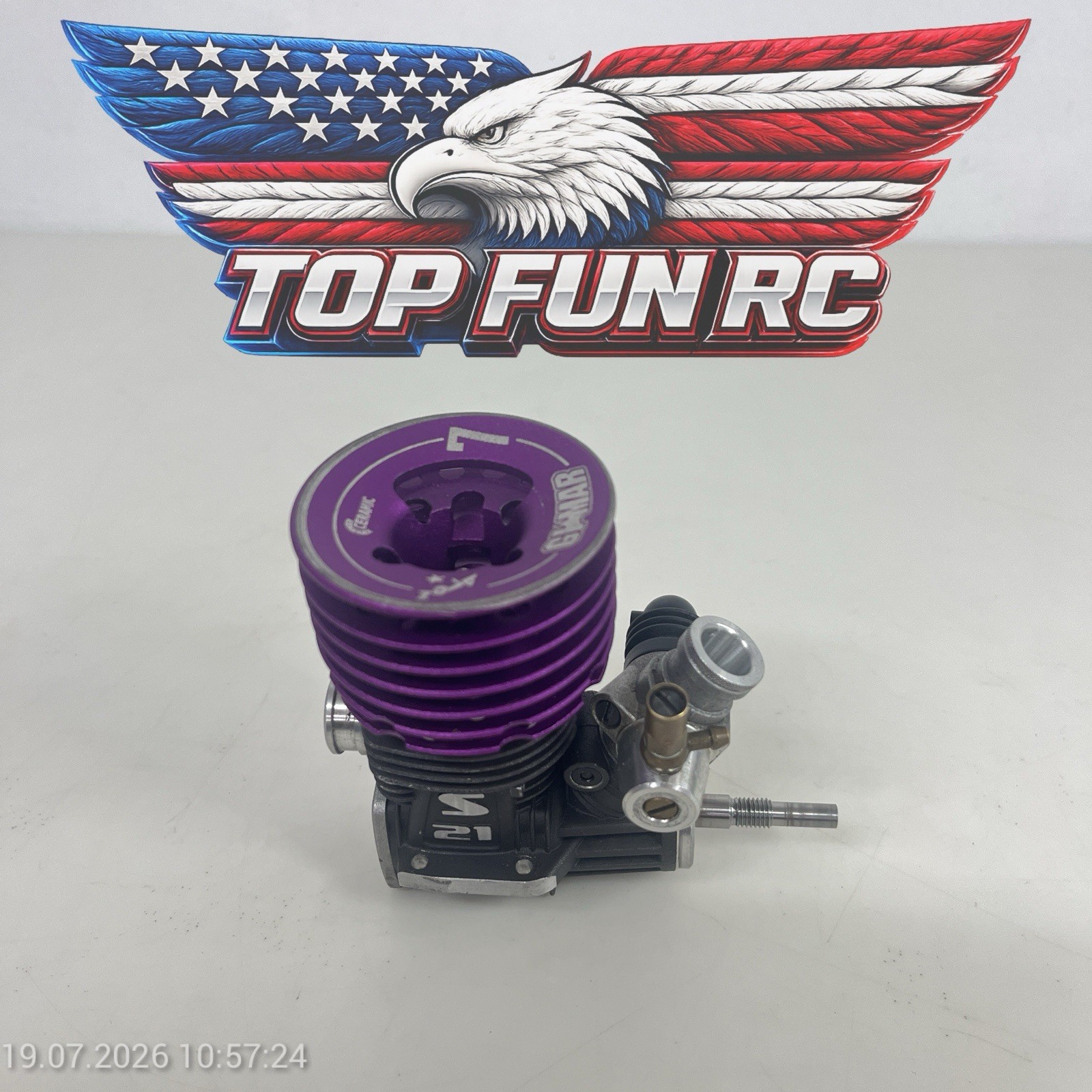 Gimar Novarossi .21 GIMAR 7 Port Onroad Nitro Rc Engine