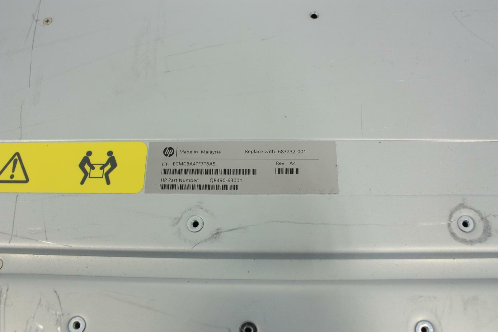 HP QR511-63012 3PAR STORESERV 7200C 0-NODE STORAGE BASE