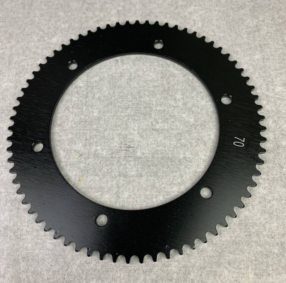 Righetti Ridolfi K167-70 Black Anodised Sprocket 70T P.219