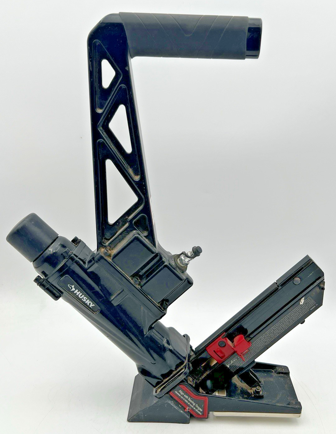HUSKEY HDUFL50 PNEUMATIC 3 IN 1 FLOORING NAILER/STAPLER