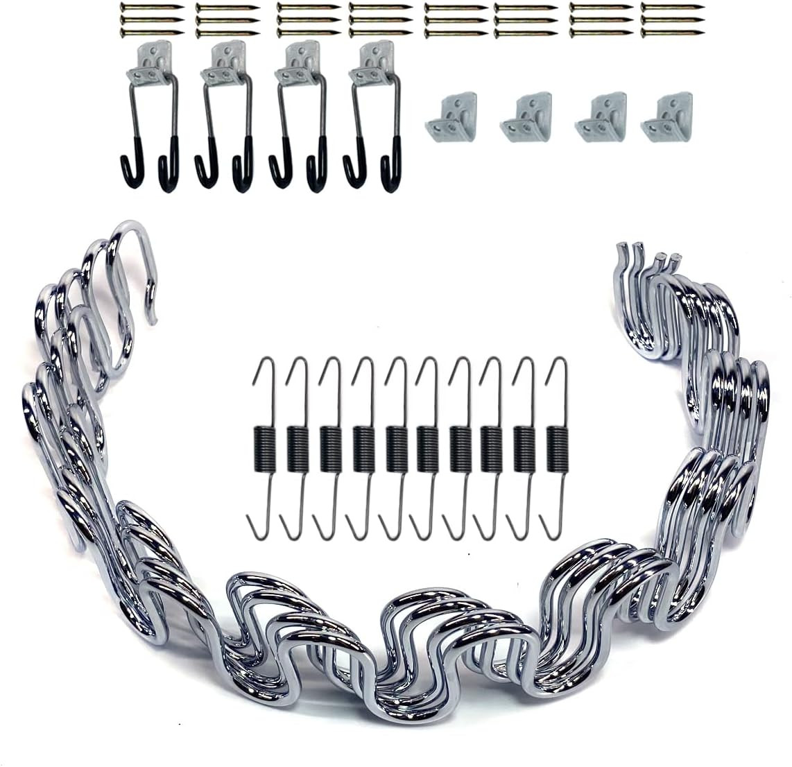 18" 4Pcs Sofa Upholstery Spring Replacement Kit for Repair Couch Recliner Parts