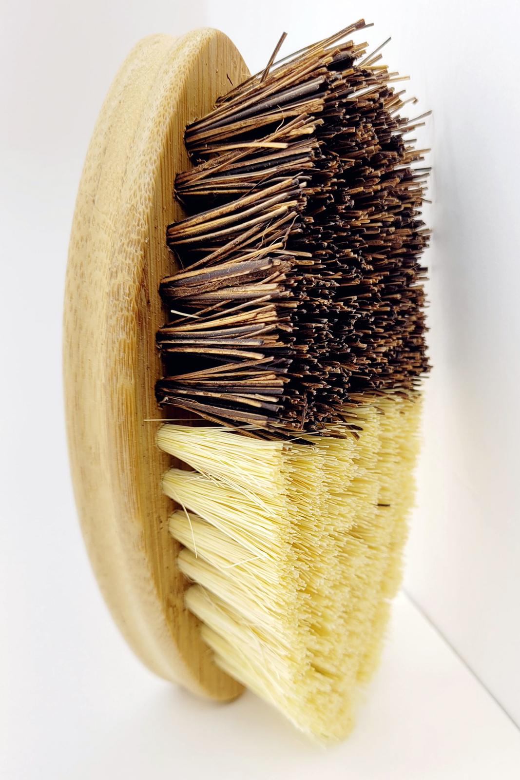Simply Good Dual Bristle Eco-Friendly Scrub Brush - Two Scrubbing Tools In One