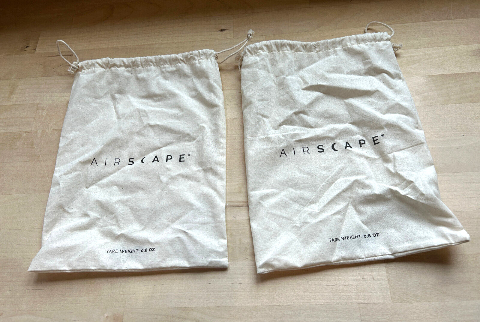 Airscape Drawstring Dust Bags - 8.5" x 11" - Khaki - Qty 2