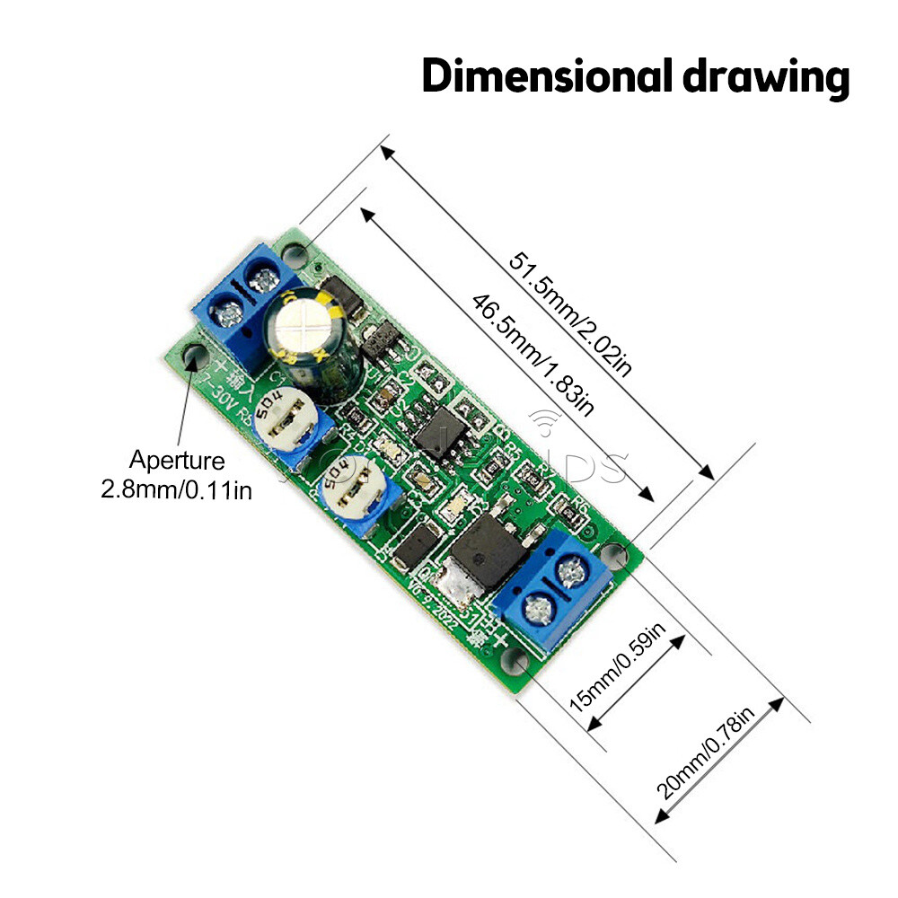 DC7-30V MOS Adjustable Cycle Timer Delay On/Off Switch Power Supply Relay Module