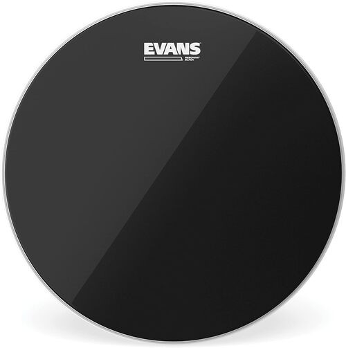 Evans 16 Inches Tom Drumhead - Black - Resonant - 1 Ply - Uncoated - TT16RBG