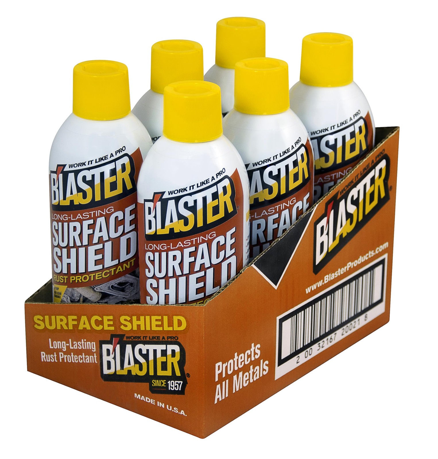 Corrosion Protection Automotive Undercoating Spray, 12 oz Aerosol, Pack of 6