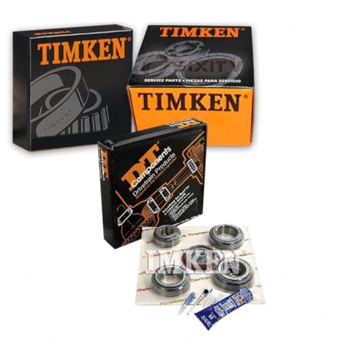 Timken Rear Axle Differential Bearing and Seal Kit Compatible with Dodge Ram