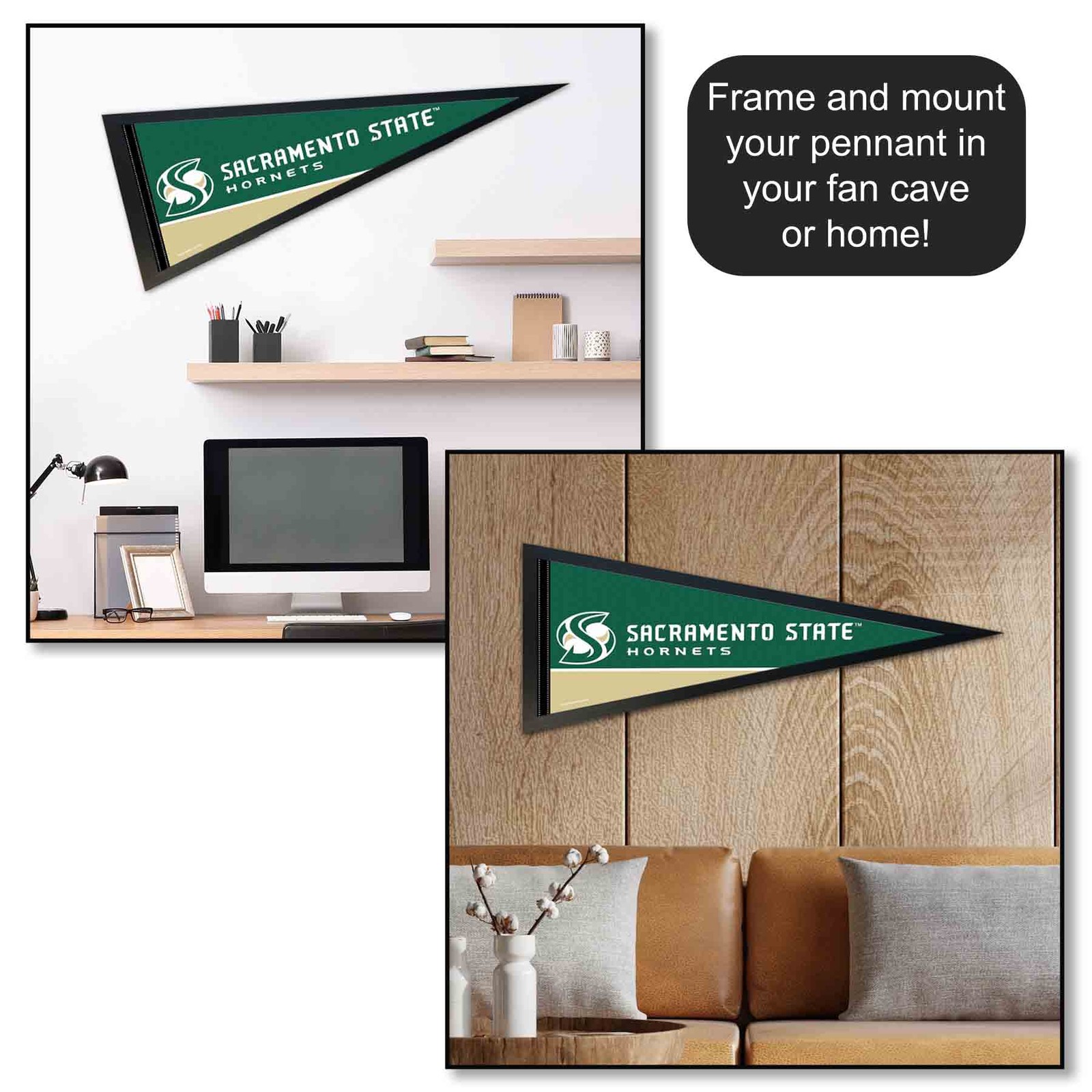Sacramento State 12x30 Felt Pennant