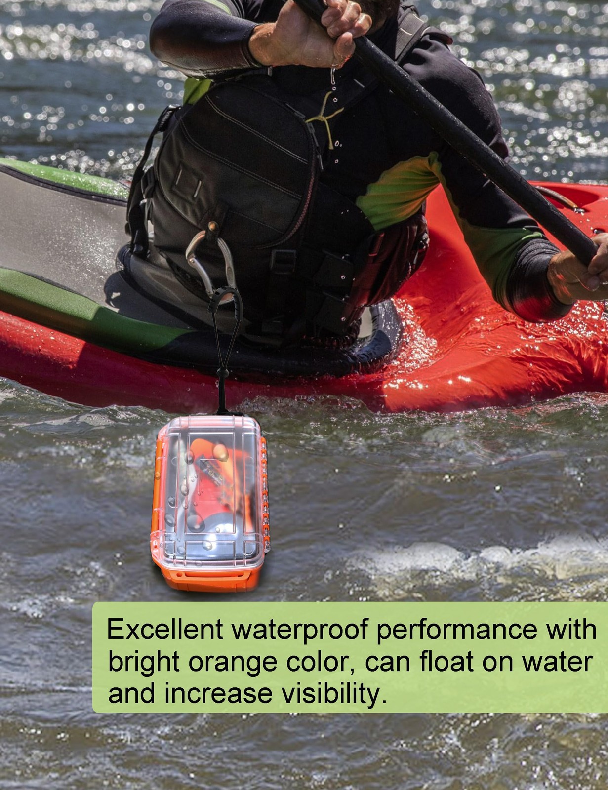 Dry Box Waterproof Storage Containers Small Water Proof Box for Kayaking, 8.5...