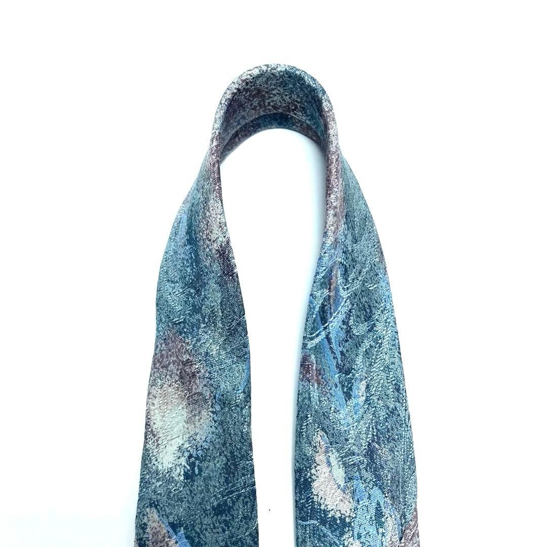 KIMIJIMA tie paisley pattern green made in Japan stylish
