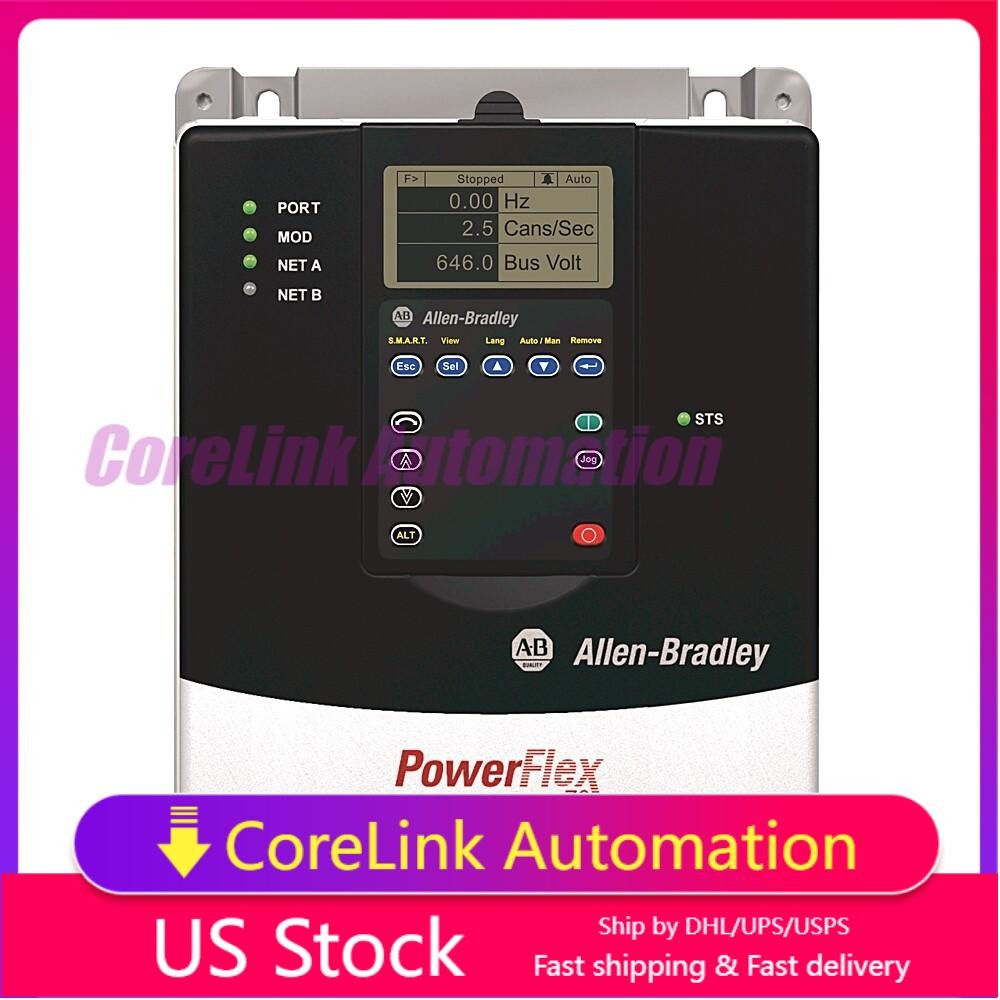 Allen Bradley 20AD8P0A3AYNNNC0 PowerFlex 70 VFD 4kW 5HP SER A 480V 11.3A USA