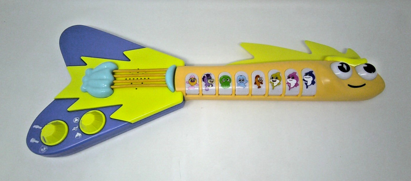 Baby Shark's Big Show! Eel-ectric Guitar, Lights & Sounds Musical Toy Pre-Owned