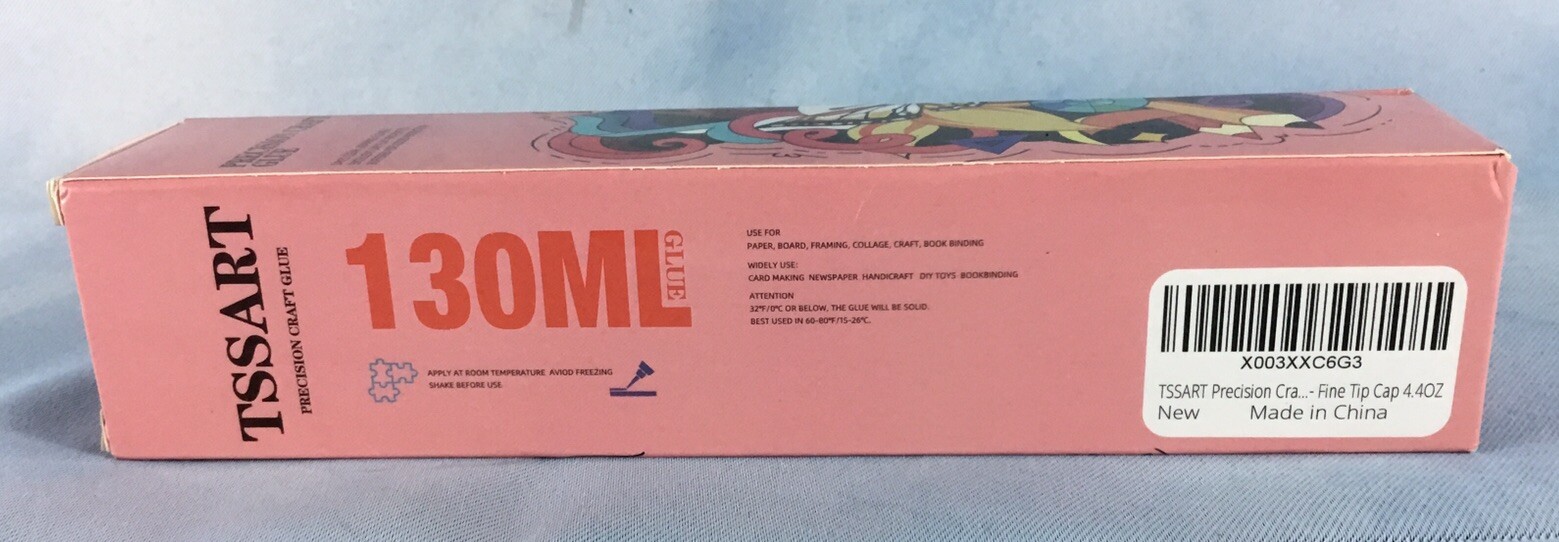 Precision Craft Glue Tip Kit 4.4 fl oz 130ML Acid Free Dries Clear Discontinued