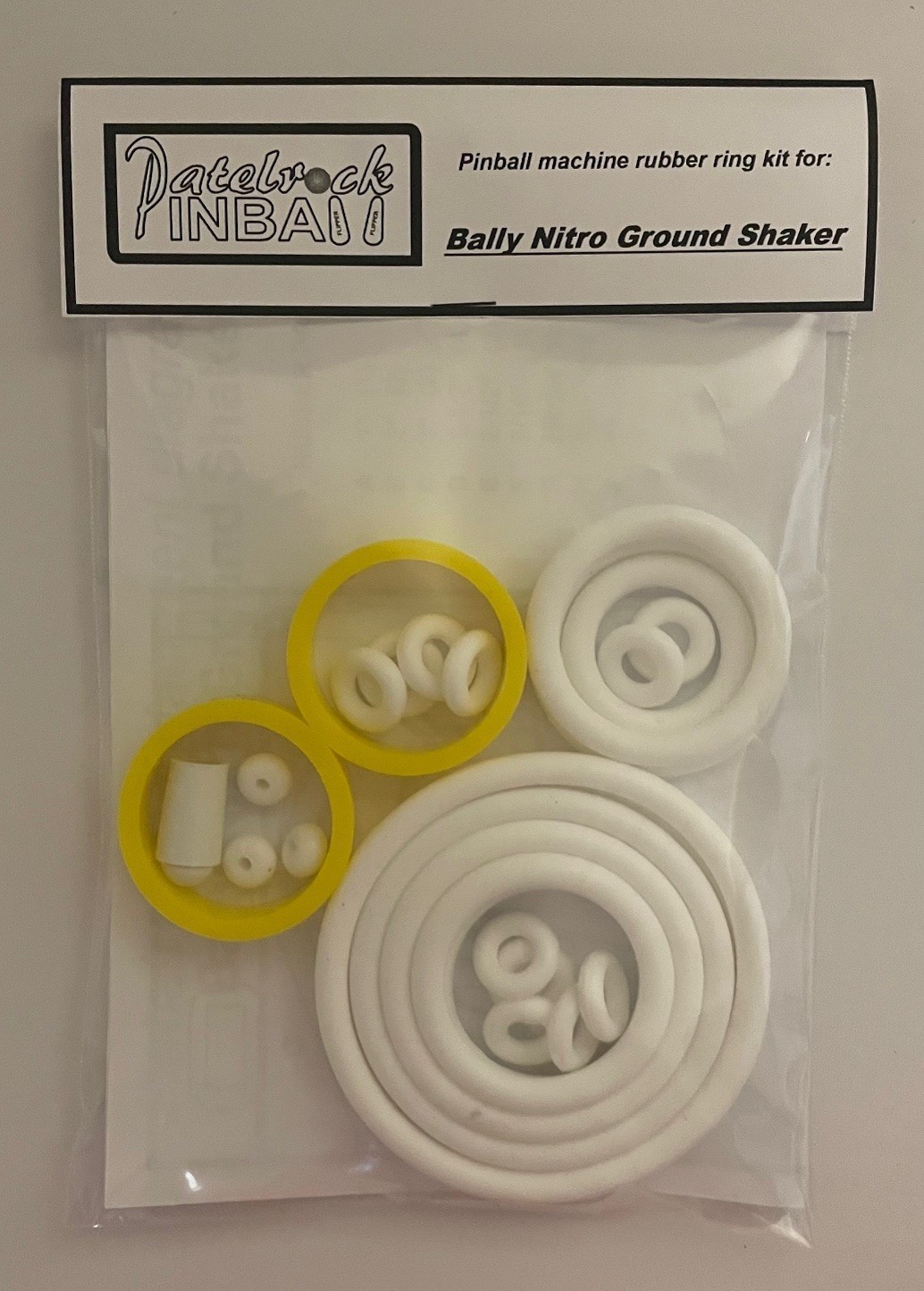 1980 Bally Nitro Ground Shaker Pinball Machine Rubber Ring Kit