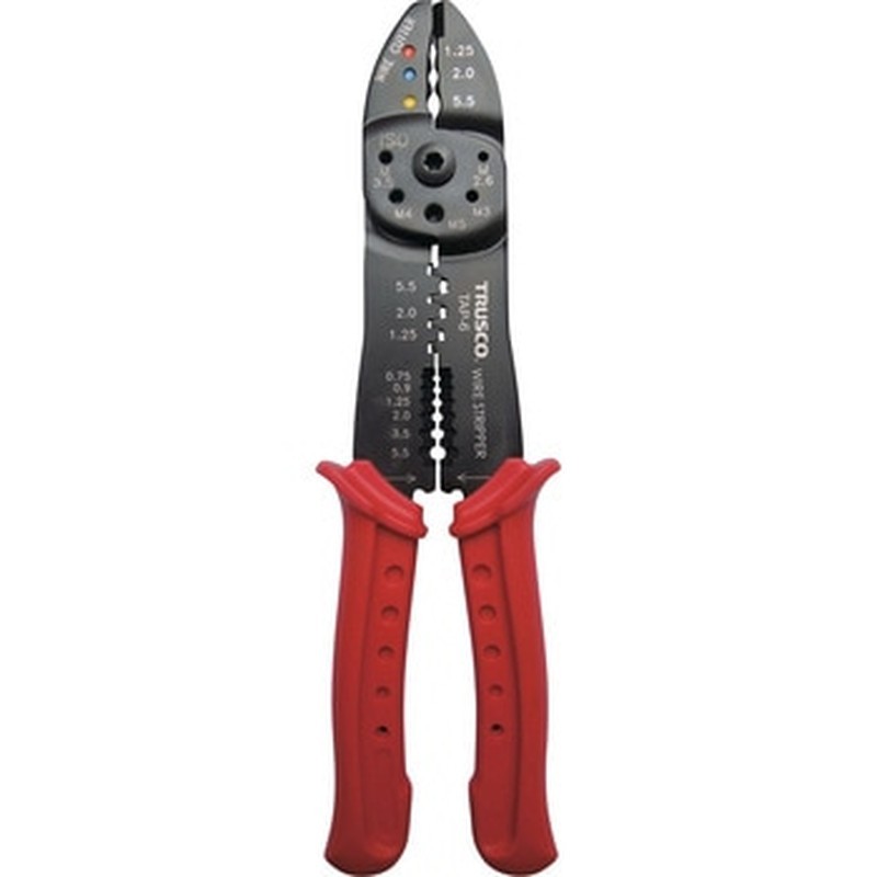 TAP-6 Crimping Pliers Insulated Terminal TRUSCO Japan