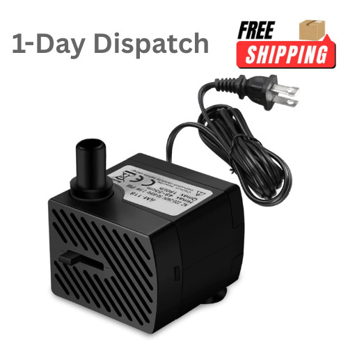 3W 50GPH Mini Submersible Water Pump Aquarium Fountain 110V