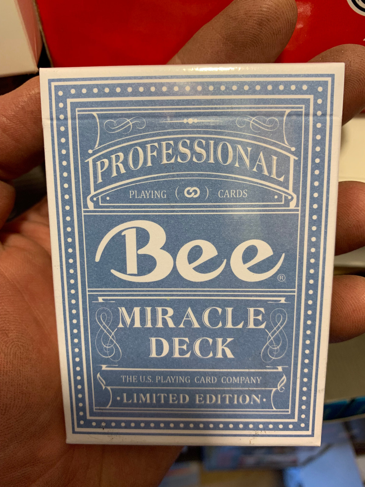 Bee Miracle Deck Q1 limited edition  professional Bicycle Playing cards Rare LTD