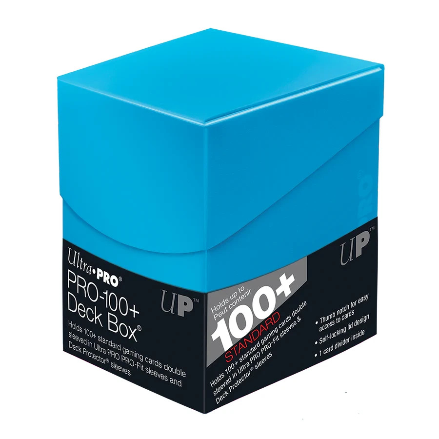 1 Ultra PRO Eclipse Pro-100+ Sky Blue Deck Box