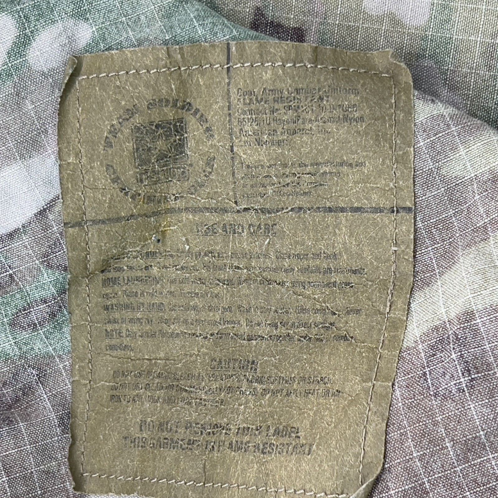 Military Coat Army Combat Uniform Medium Long Multicam OCP Flame Resistant