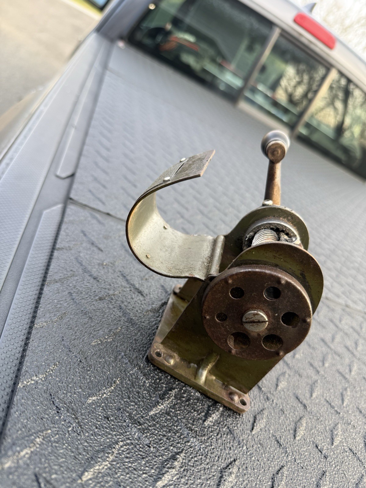 Antique Wizard Pencil Sharpener Works Nice!