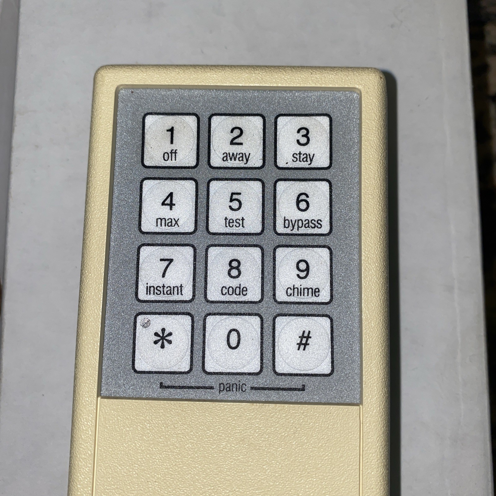 Ademco 5827 Home Security System Wall Mounted Remote Wireless Keypad