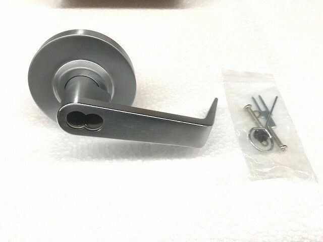 Arrow SRX87 IC 26D Lever Exit Trim CLASSROOM FUNCT SATIN CHROME (SFIC LESS CORE)