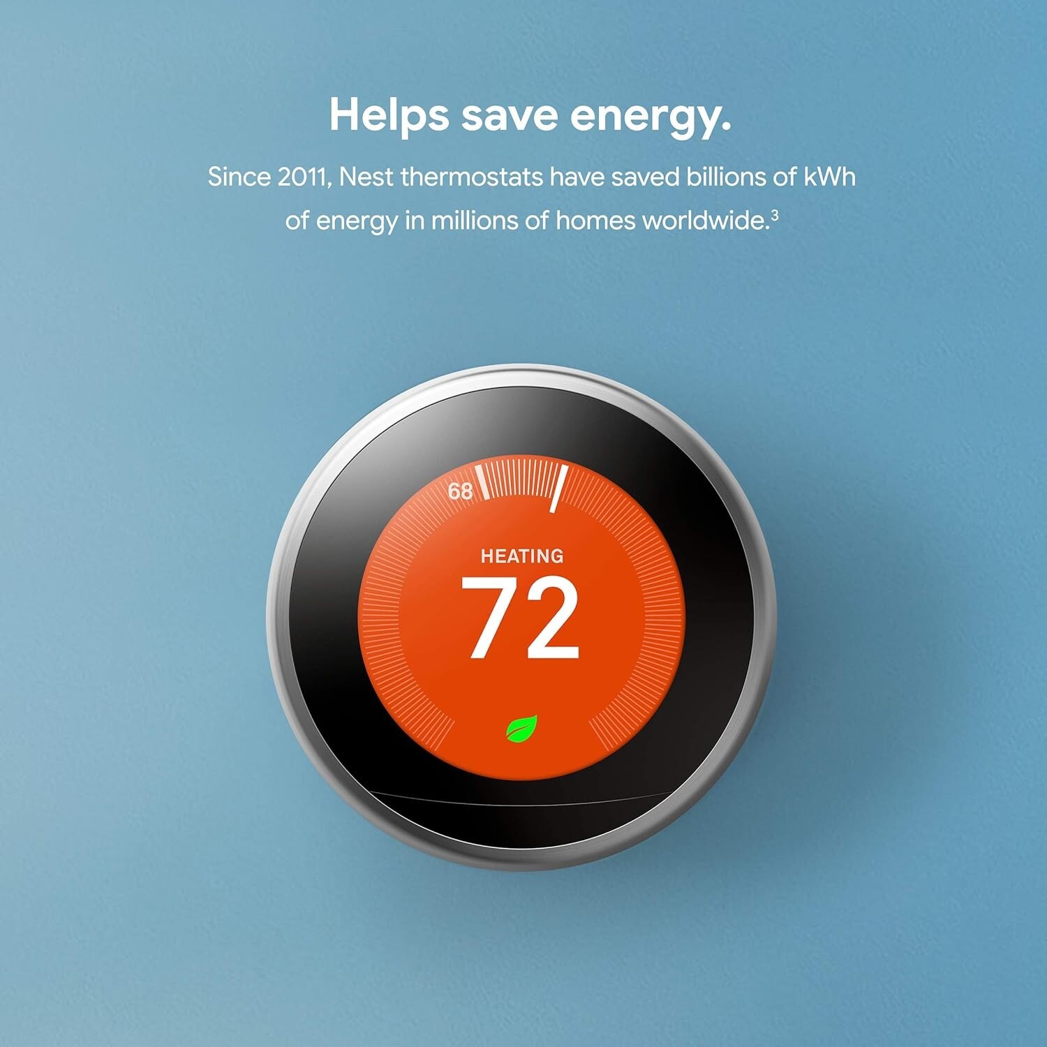Google Nest Learning Thermostat - Smart & Programmable for Home - 3rd Generation