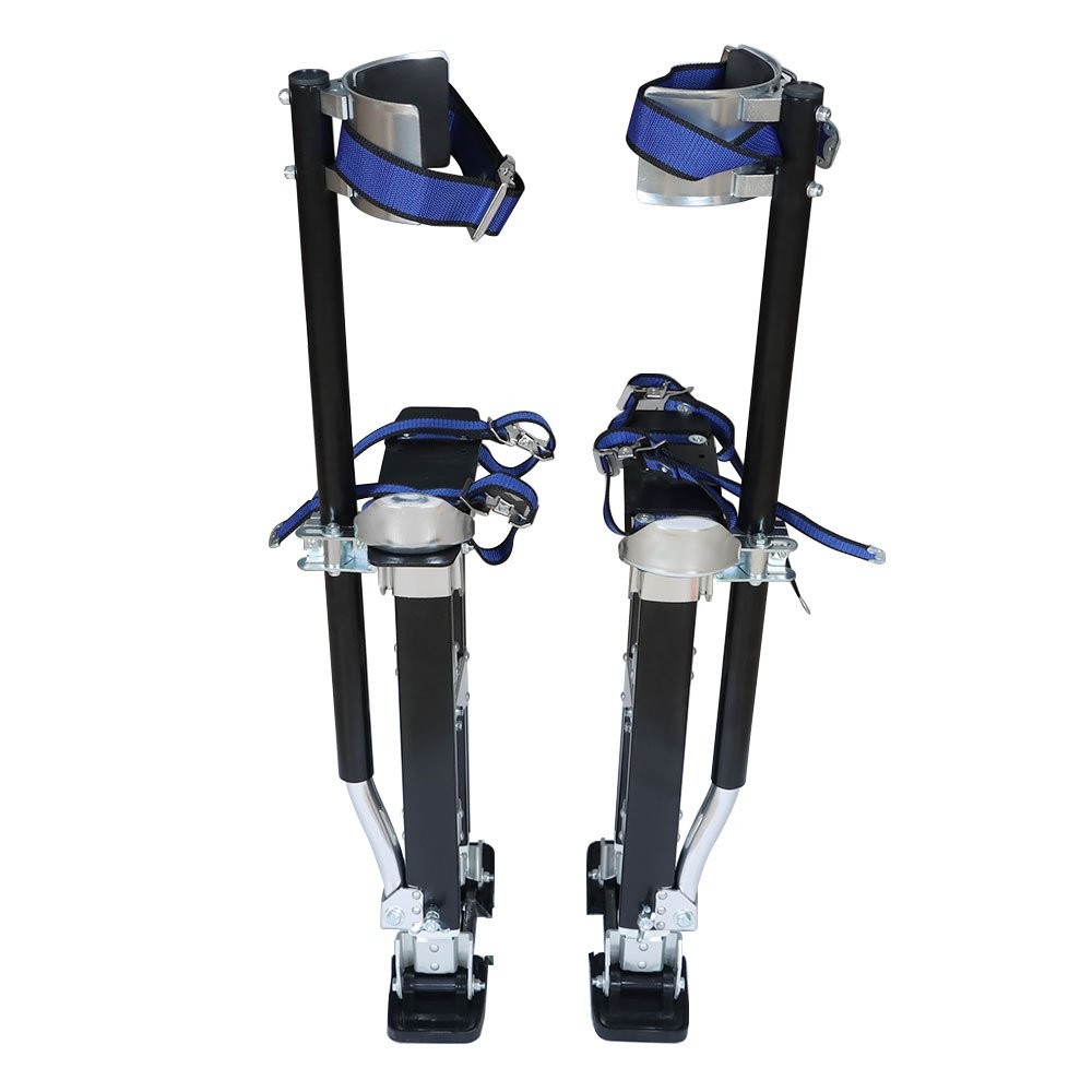 Adjustable For Painters Walking Taping Black Tool Drywall Stilts Tool 18”-30”