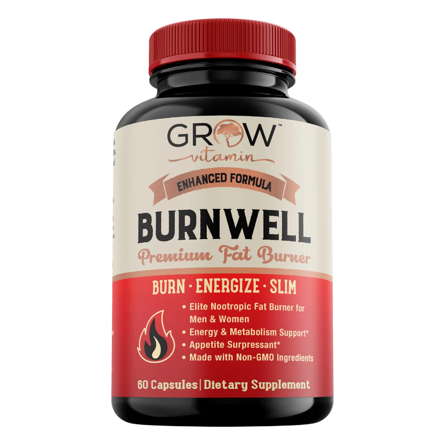 grow vitamin BurnWell capsules