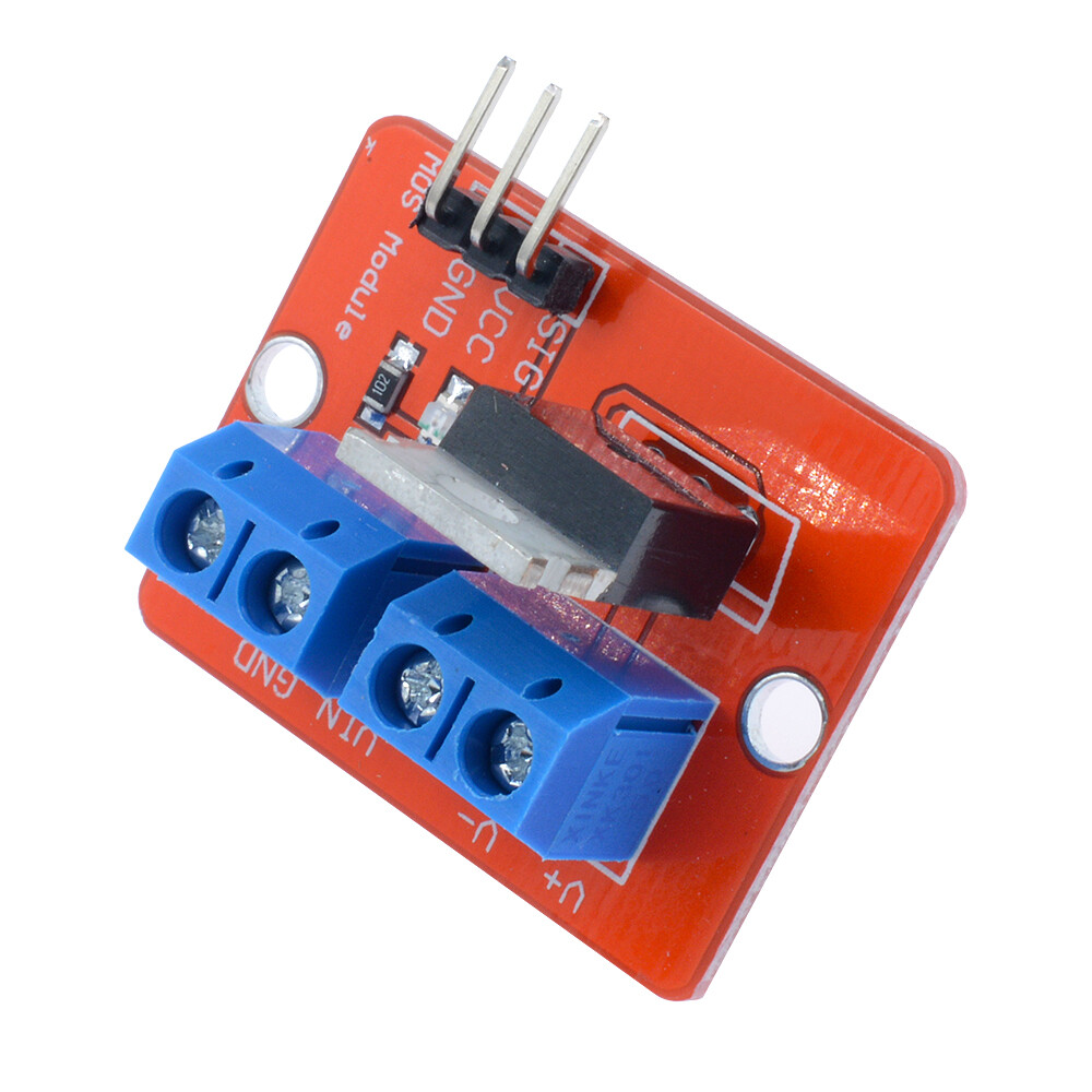 2PCS MOSFET Button IRF520 MOSFET Driver Module for Arduino ARM Raspberry pi