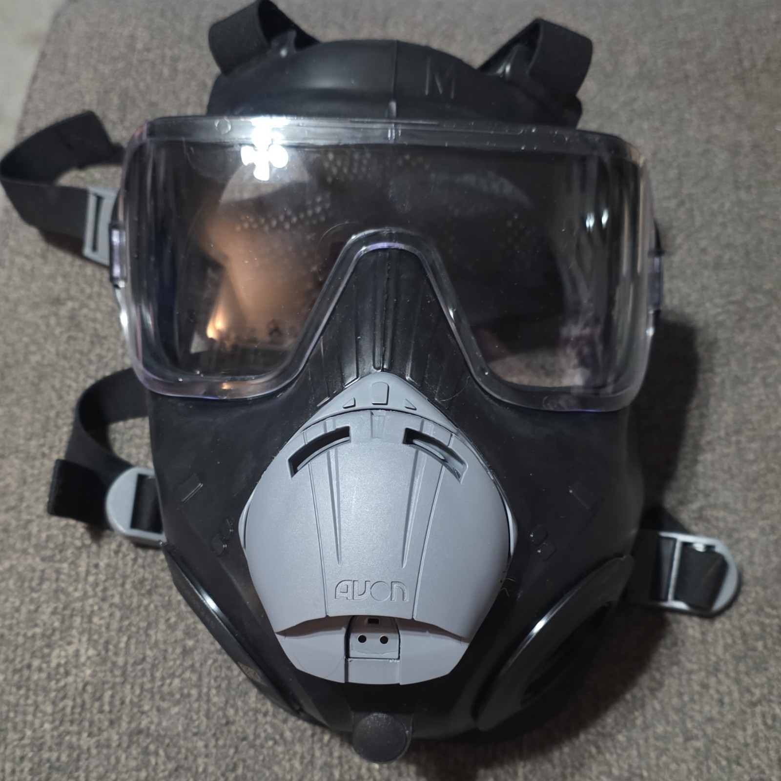 Avon PC50  Gas Mask with Clear Visor