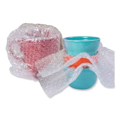 UNIVERSAL BUBBLE PACKAGING 0.19" THICK 12" X 175 FT PERFORATED EVERY 12" - CLEAR