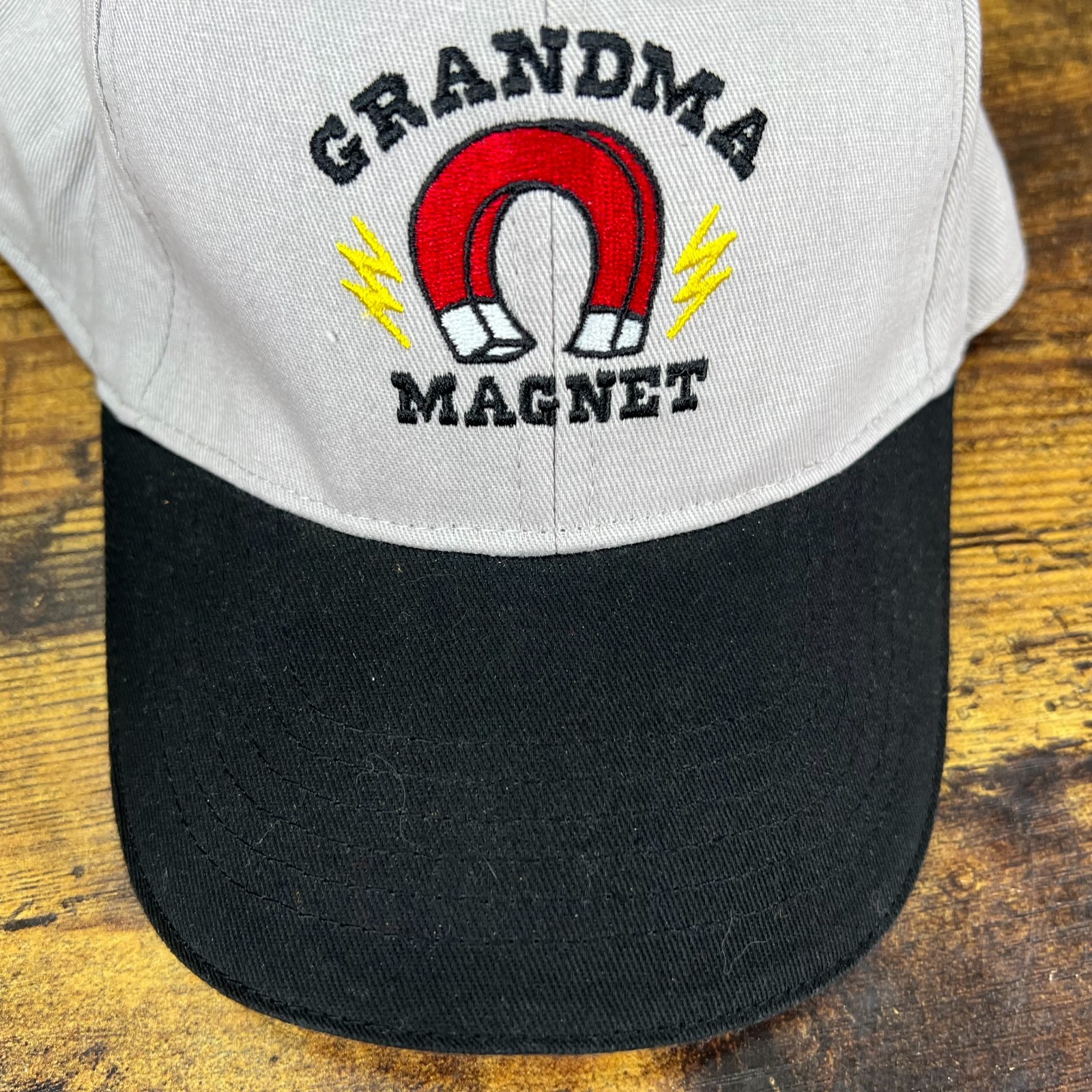 Grandma Magnet Embroidered Adjustable Hat Baseball Cap Comedy