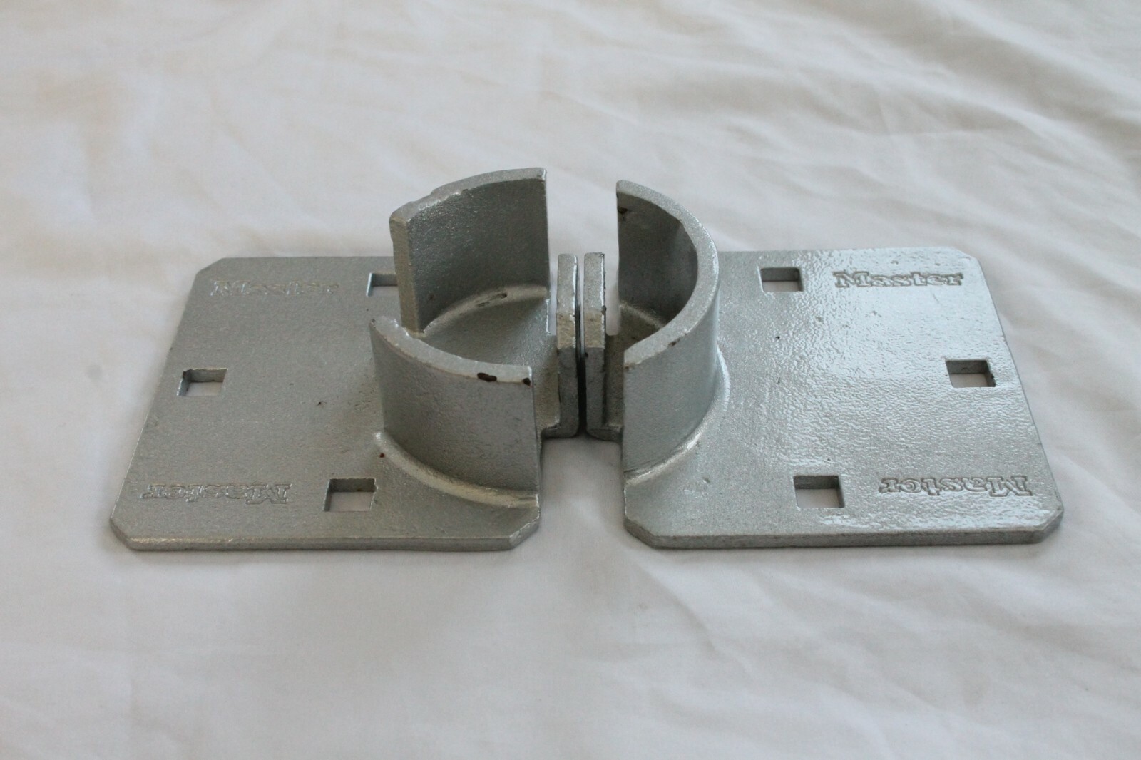MasterLock 770 9" Long Solid Steel Hidden Shackle Padlock Hasps